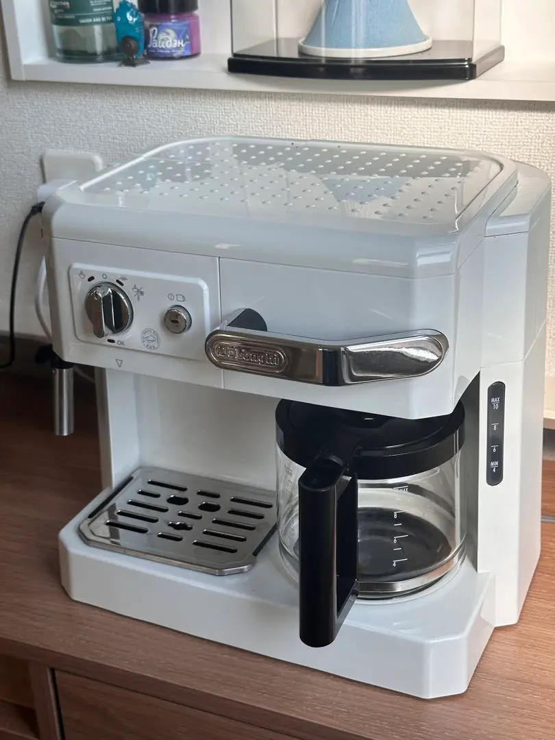 デロンギ BC0410J-W ブラック≪エスプレッソマシン兼用≫ BCO410J-B ブラック ドリップコーヒー・エスプレッソ