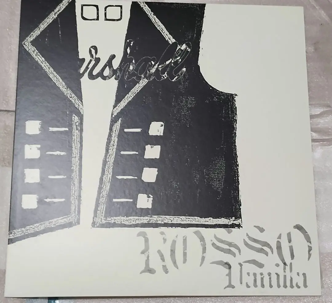 美盤12inchレコード☆ROSSOロッソ照井利幸バニラTMGEチバユウスケ ROSSO （チバユウスケ YUUSUKE CHIBA of ミッシェル・ガン