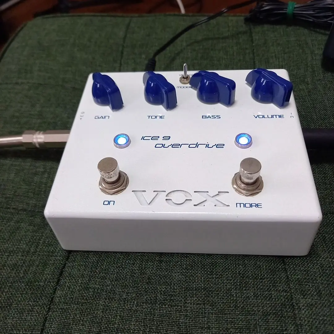 【激レア】VOX ヴォックス/ジョー・サトリアーニ共同開発 ice9 JS-OD Vox Joe Satriani Ice 9 Overdrive - エフェクター専門店