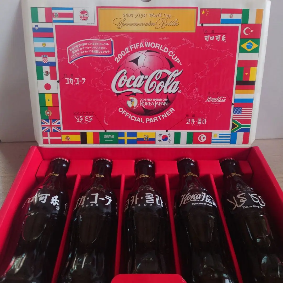 Coca-Cola 2002 FIFAワールドカップ記念ボトル5本セット・非売品 2025年最新】Yahoo!オークション -2002ワールドカップ(コカ