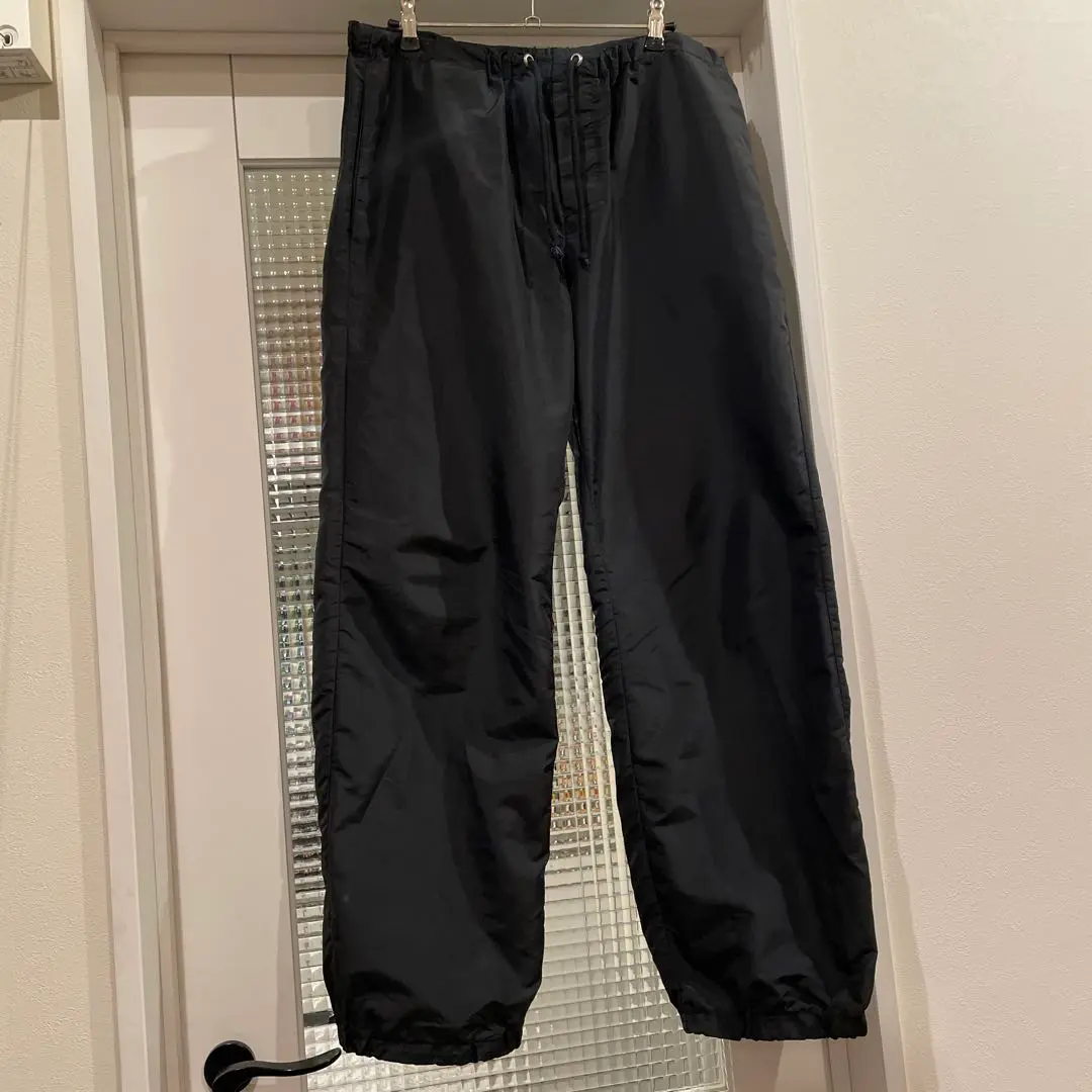 ダークビッケンバーグDARK BIKKEMBERGS黒スリットスラックス