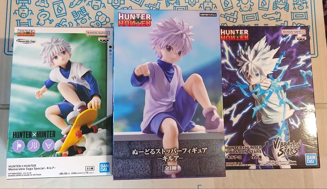 HUNTER×HUNTER ぬーどるストッパー フィギュアセット HUNTER×HUNTER ぬーどるストッパーフィギュア ーキルアー
