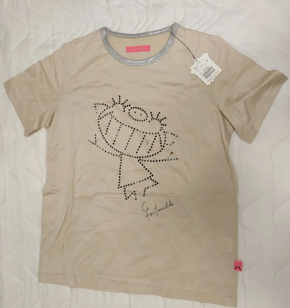 極美品　フフイユ　FouFouille Tシャツ　カットソー　総柄 2025年最新】foufouilleの人気アイテム - メルカリ