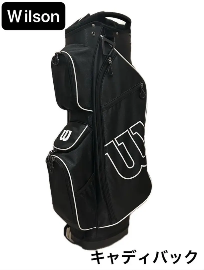 新品 ウイルソン キャディーバッグ メンズ・レディース Amazon | Wilson Staff フェザーキャリー ゴルフバッグ ブラック