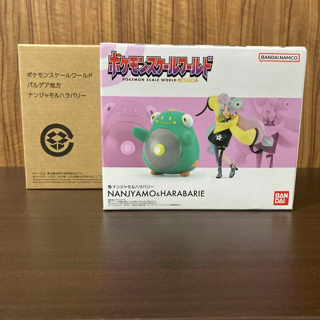 即購入可！　ポケモン　スケールワールド　ナンジャモ＆ハラバリー　輸送箱未開封品！ 未開封 ナンジャモ＆ハラバリー ポケモンスケールワールド