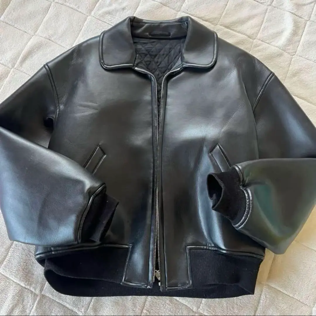 00awCOMME des GARCONS homme 田中オムレザージャケット COMME des GARCONS HOMME 田中オム レザージャケット - メルカリ