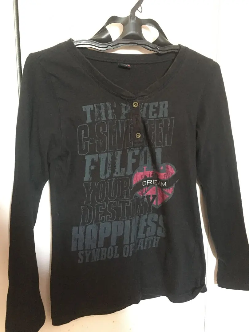 Thumbnail of Logo T-shirt, long-sleeve T-shirt, button-up, Y2K, Heisei era, Heisei gal, grunge