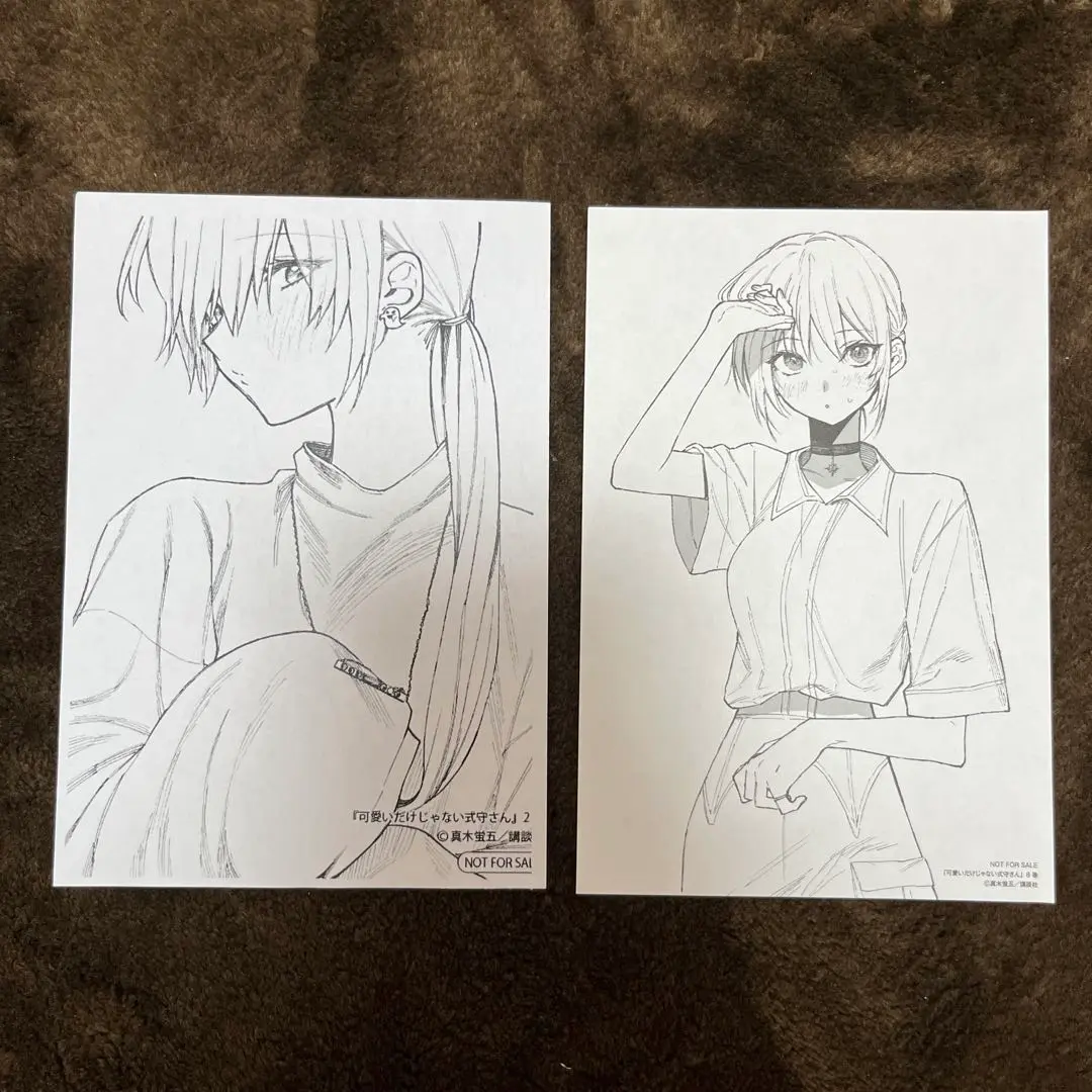2025年最新】可愛いだけじゃない式守さん イラストペーパーの