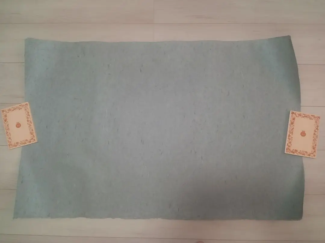 ハタノワタル 紙箱 A5サイズ グレー（和紙の茶箱 （ 黒系・大