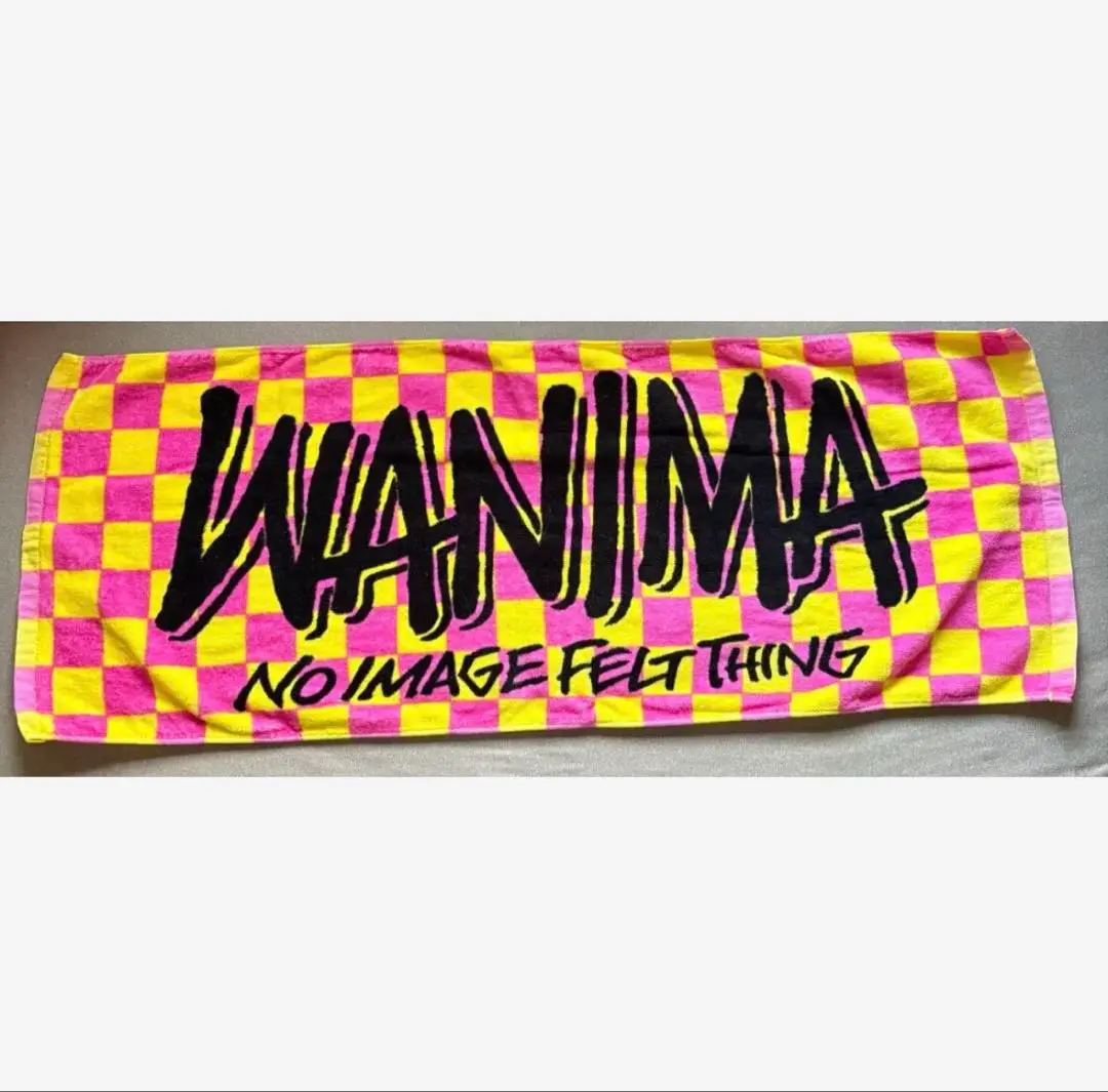 WANIMA - WANIMA タオル ピンクの通販 by shop｜ワニマならラクマ
