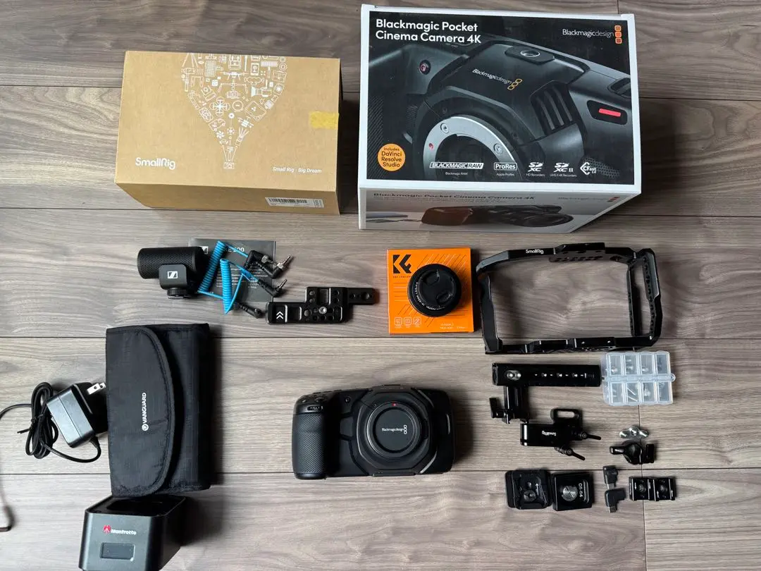 bmpcc4kセット 2025年最新】smallrig blackmagic design pocket シネマカメラ