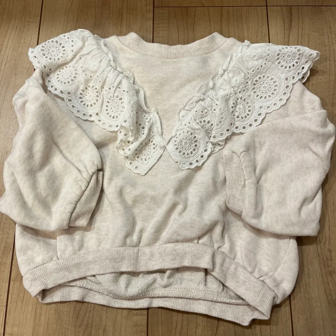 微風 蕾絲 運動衫 的縮圖