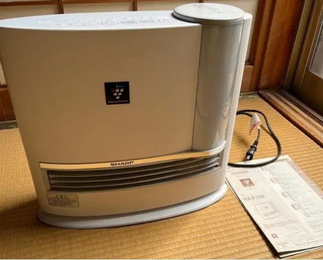 SHARP 加湿セラミックファンヒーター HX-F120-W 2016年製 HX-TK12 | プラズマクラスター電気暖房機：シャープ