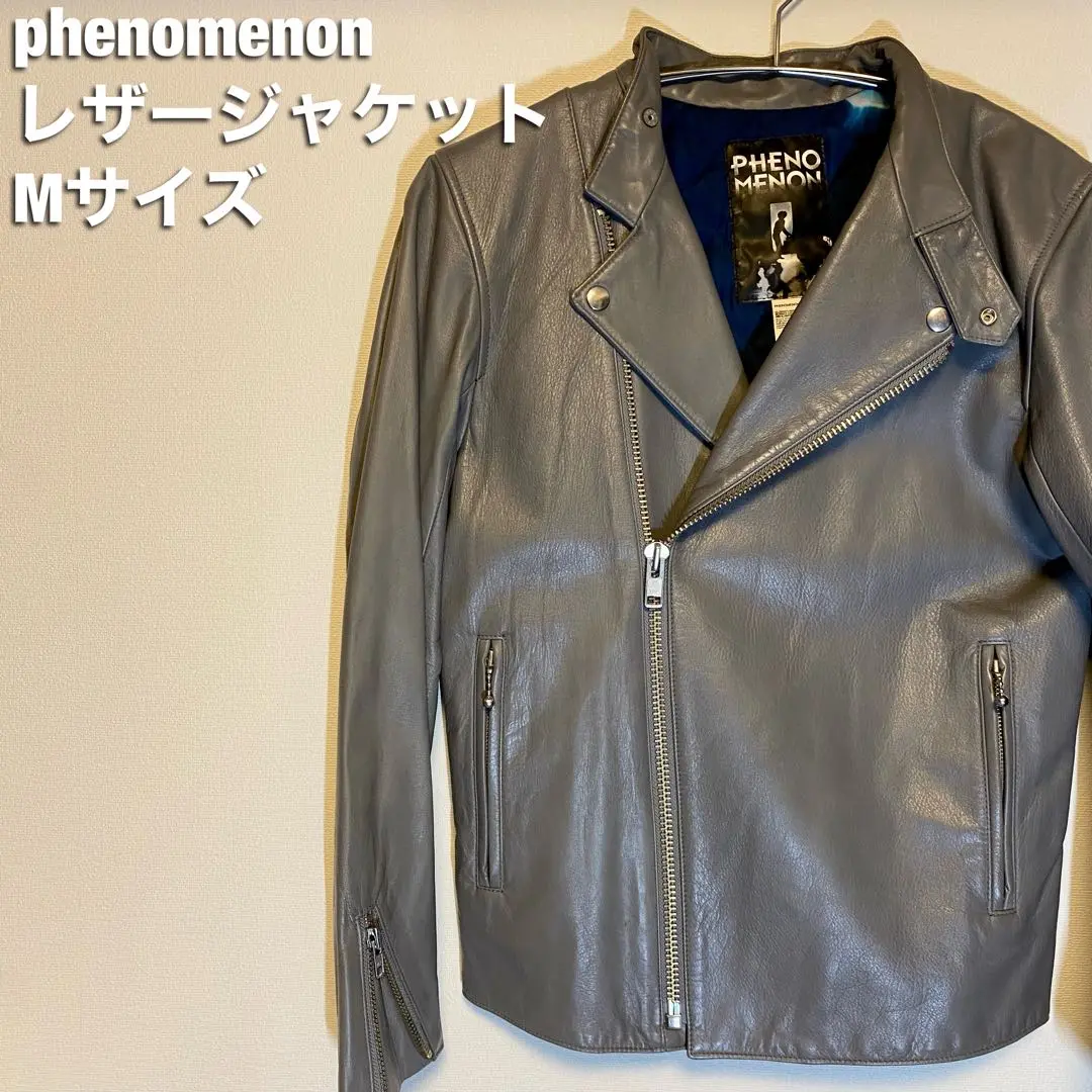 レザー ジャケット PHENOMENON フェノメノン ライダース 革ジャン PHENOMENON（ライダースジャケット）のフリマアイテム一覧