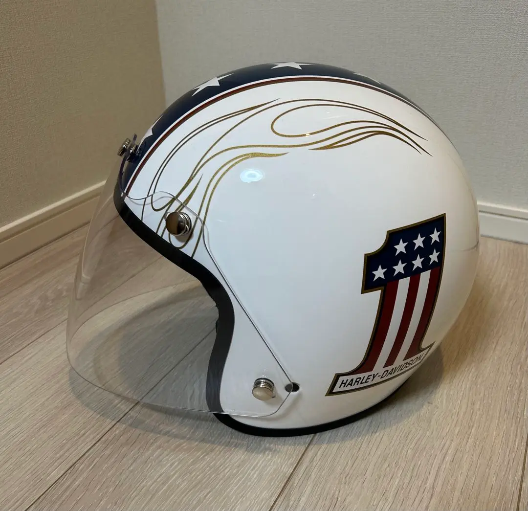 ハーレーダビッドソン アライ ハーレー バイクヘルメット (フード付き) ショベル・クラシック・モッド・3/4ヘルメット -ハーレー