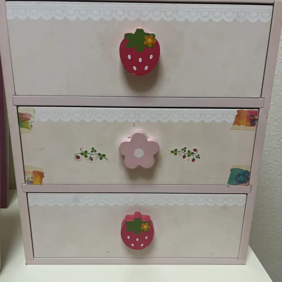 マザーガーデン 野いちご3段チェスト タンス - メルカリ