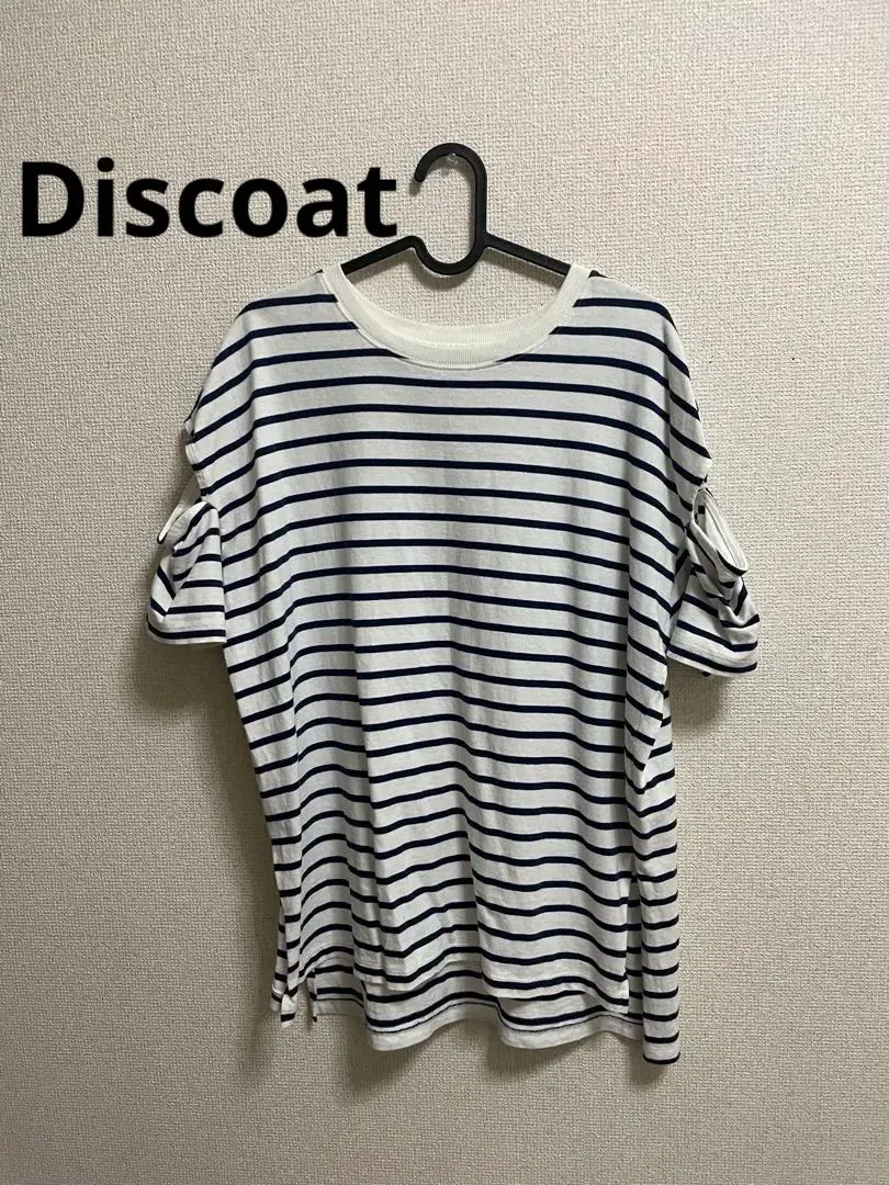 Thumbnail of 【Instant Purchase OK】Top / White with Slit / Navy / Free Size