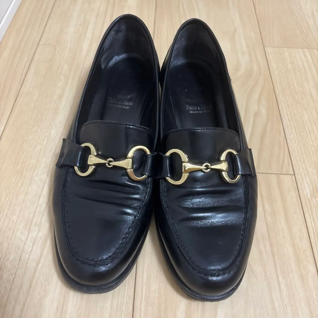 Thumbnail of Luca Grossi Black Loafers Size 37