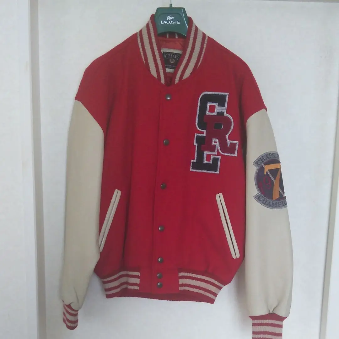 レア 90 ヴィンテージ CHAPS ラルフローレン レザースリーブ スタジャン 2025年最新】CHAPS ralph lauren スタジャンの人気アイテム