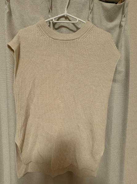 Thumbnail of UNIQLO Knit Vest, M, Ivory