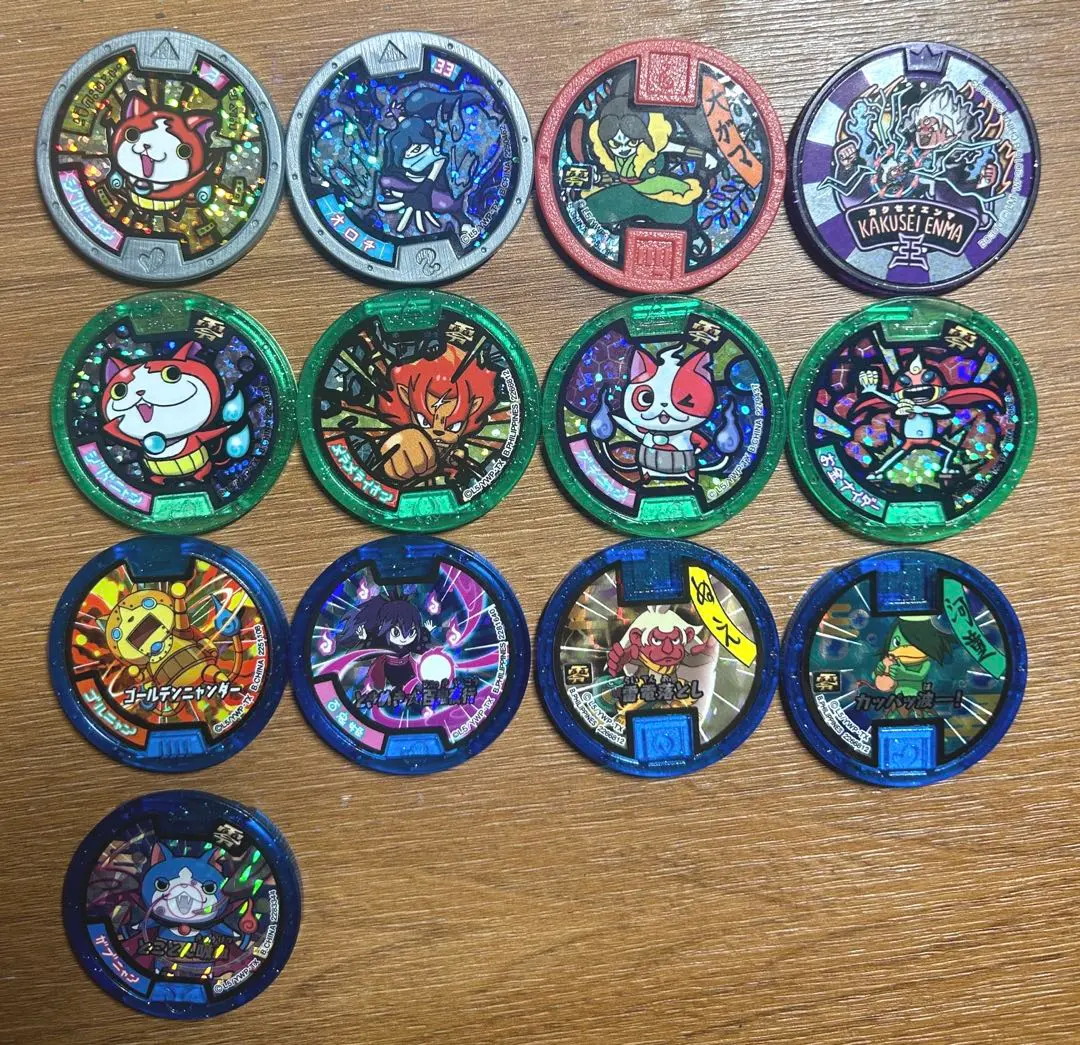 Thumbnail of [Sunday Sale] Yo-kai Watch Holo Medals Only Rare Lot