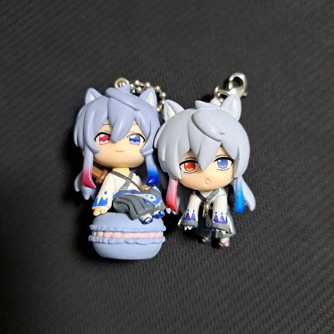 Thumbnail of Colorful Peach Donuku Macaron Pinch Mascot