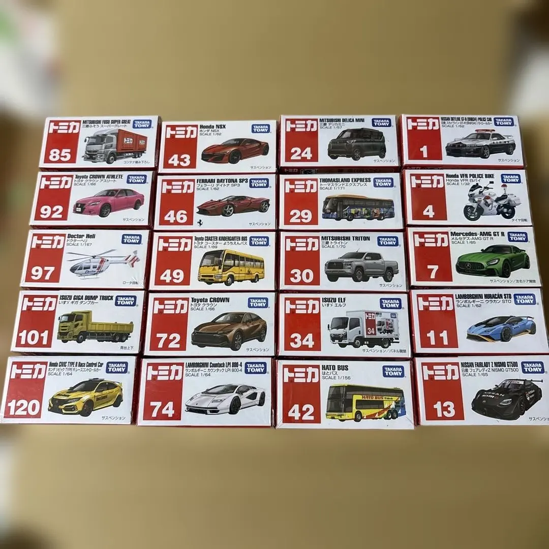 Thumbnail of 【Brand New, Unopened】Red Box Tomica 20-Piece Set C