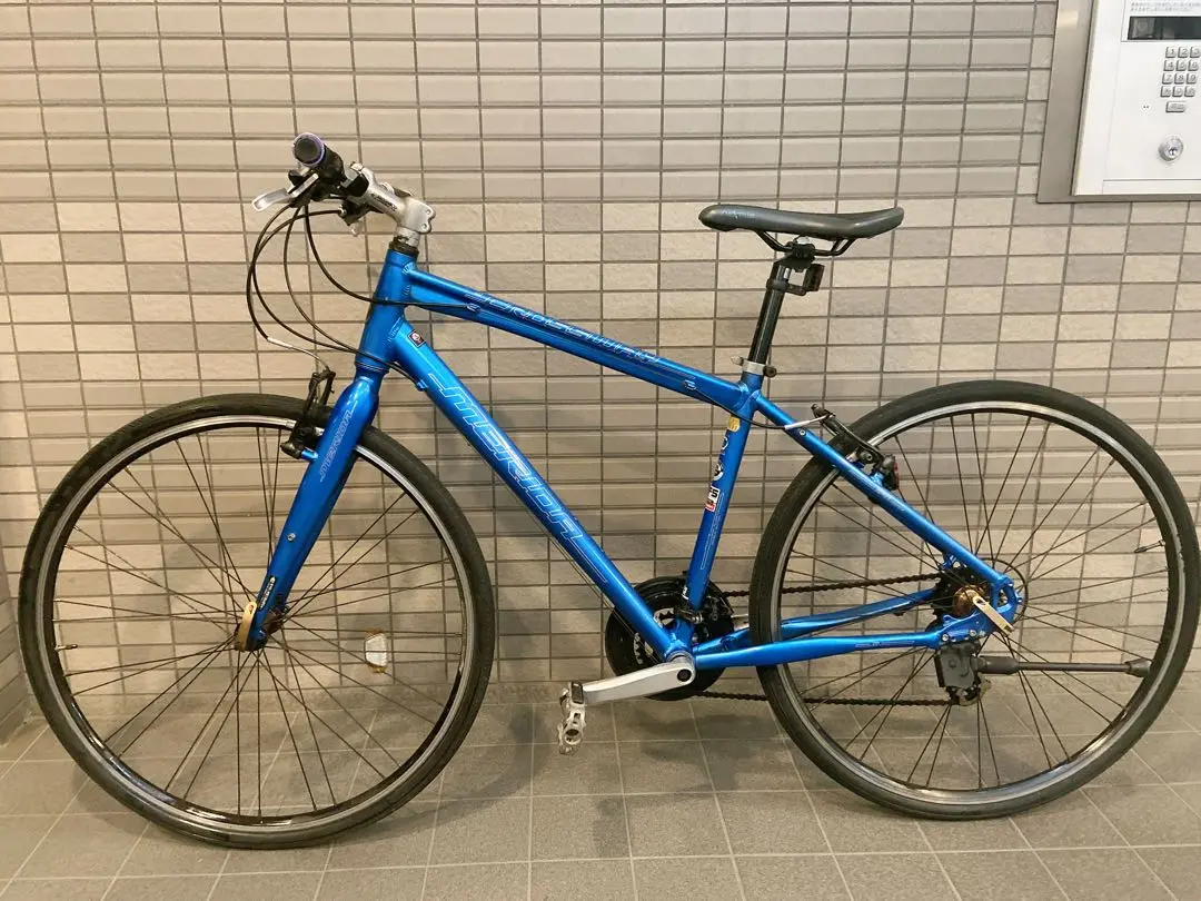 MERIDA CROSSWAY 700C アルミ 21速 410mm 黒クロス Merida crossway 700c hybrid