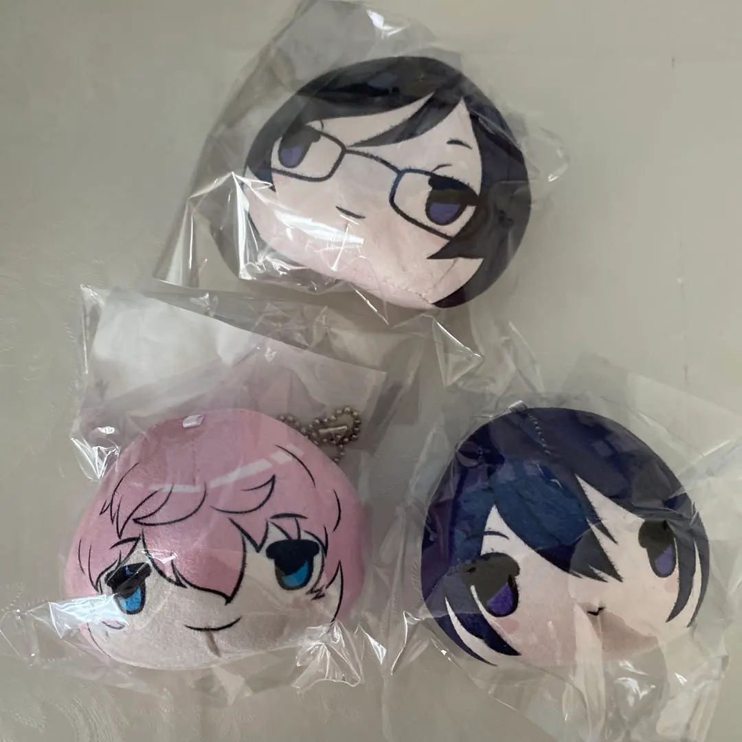 刀劍亂舞 刀亂舞 Mochi Puchi Marukko Mascot 玩偶 藥研 秋田 鯰尾 的縮圖