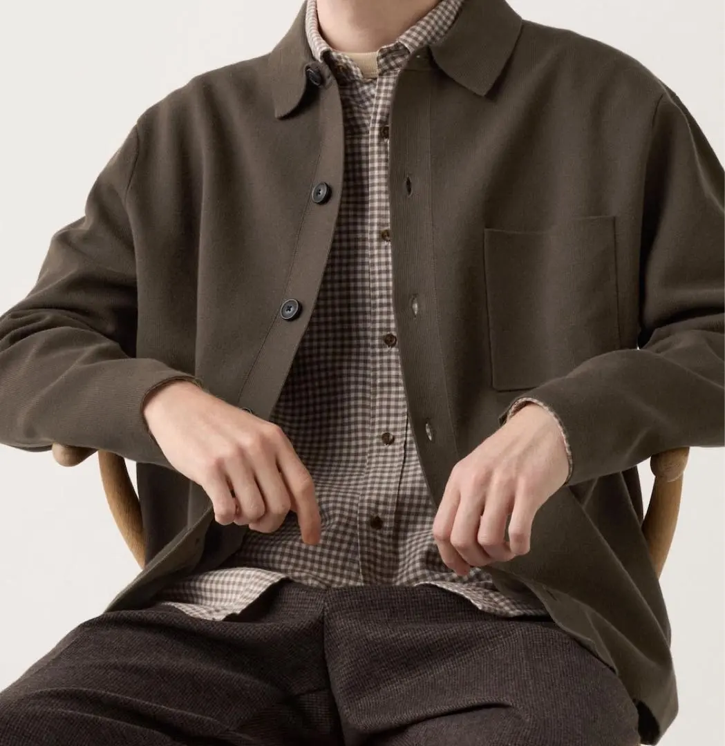 UNIQLO 米蘭羅紋針織衫外套 的縮圖