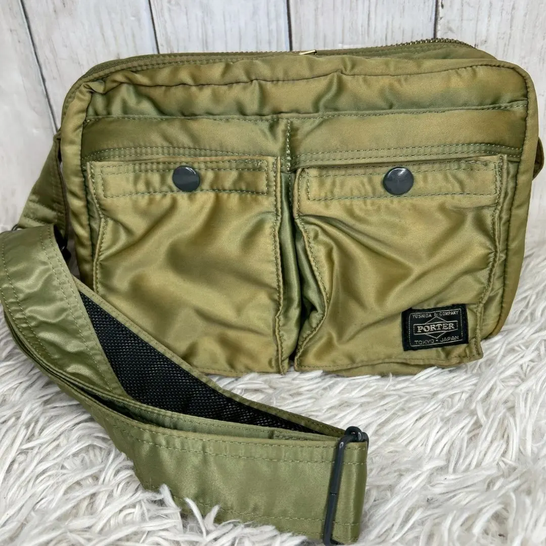 Thumbnail of PORTER Tanker Shoulder Bag Body Bag Green