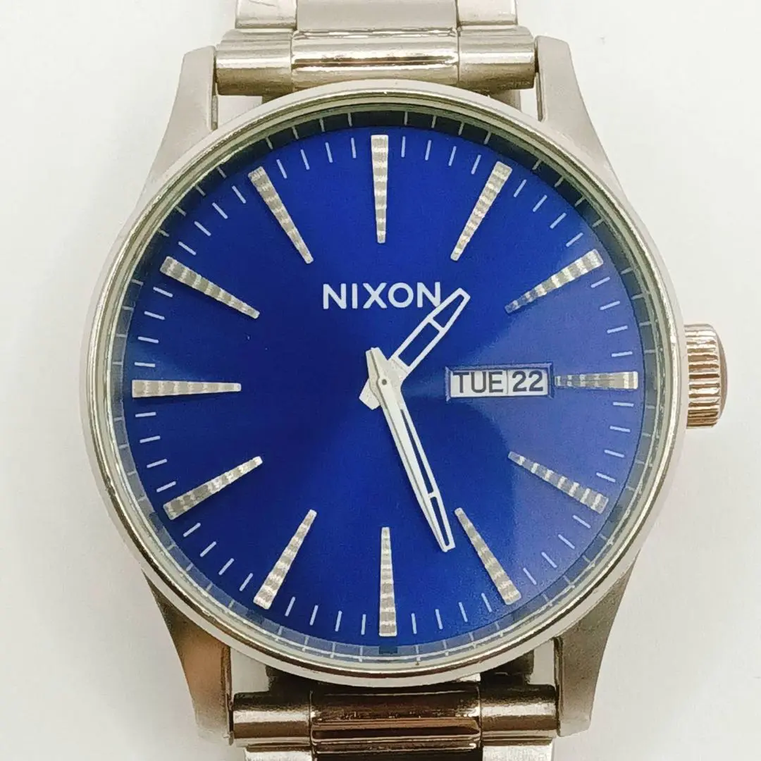 NIXON 腕時計 「NIXON/ニクソン」Sentry Solar Stainless Steel