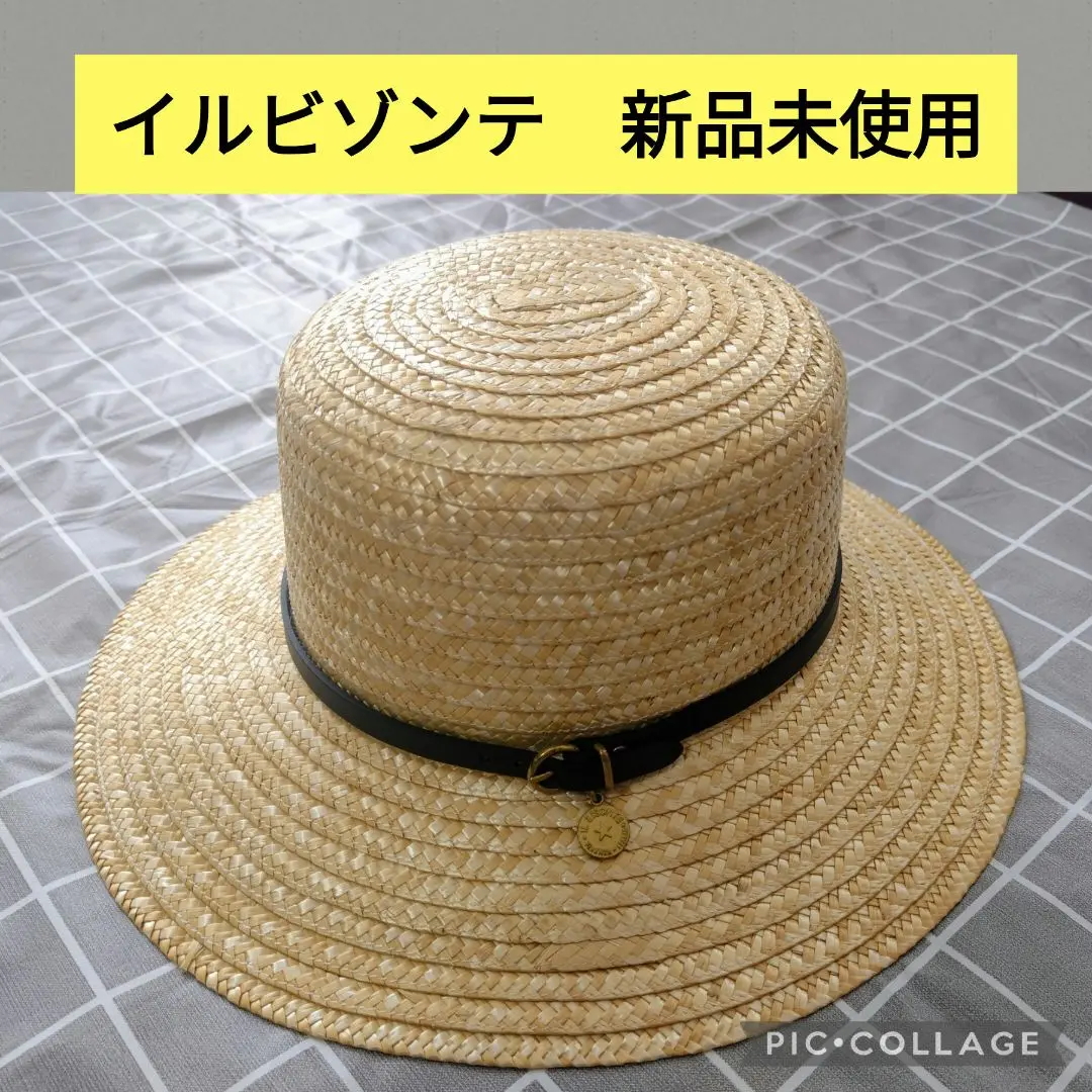 新品未使用　BISONTE　イルビゾンテ　ストローハット　麦わら帽子 2025年最新】ILBISONTE レディース 麦わら帽子の人気アイテム