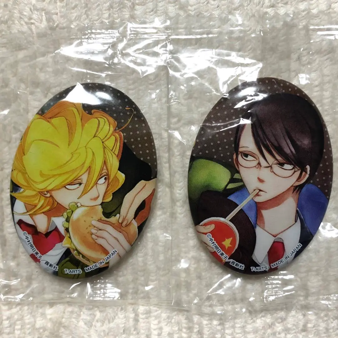 中村明日美子展 同級生 缶バッジセット（２種） Yahoo!オークション -「同級生 中村明日美子 缶バッジ」の落札