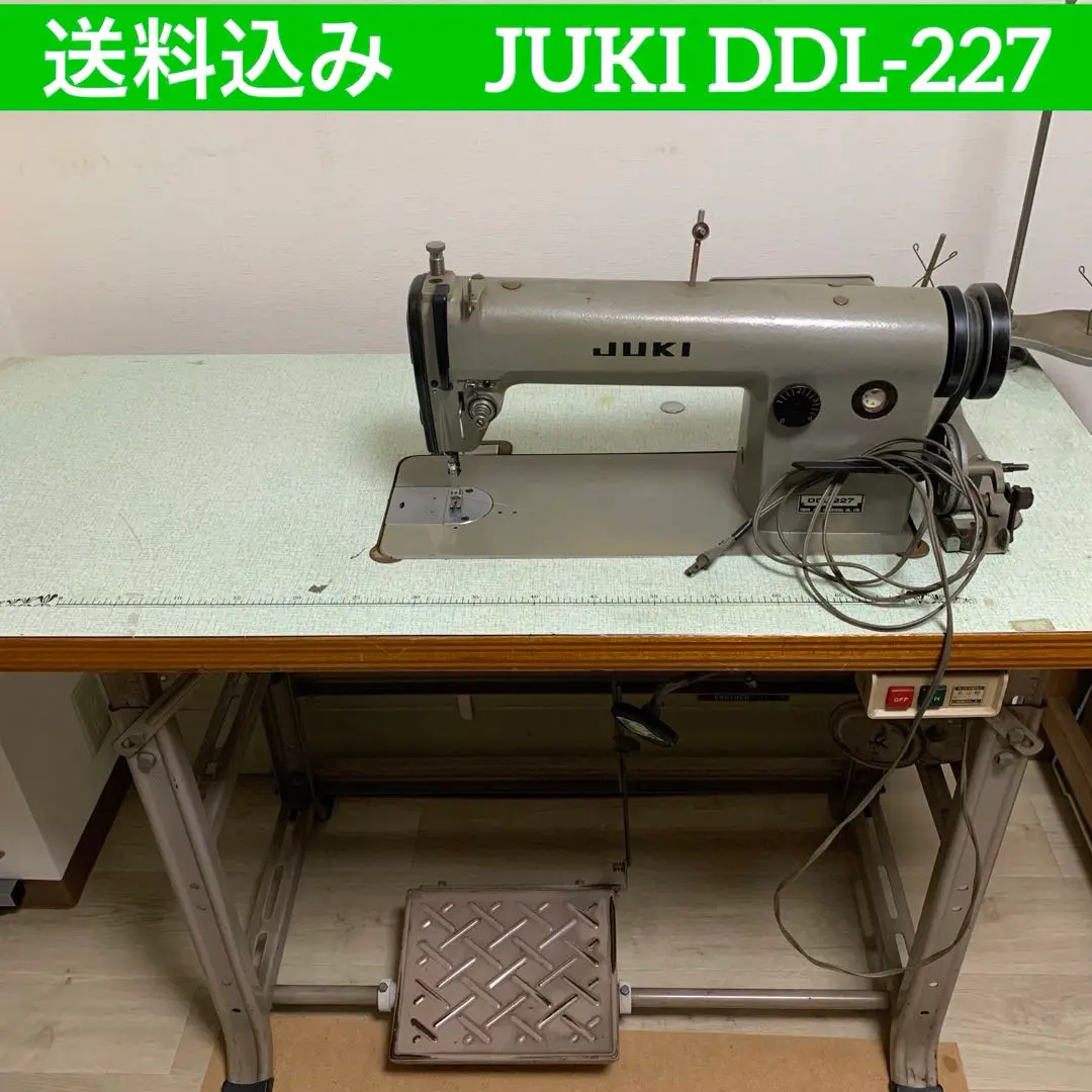 JUKI DDL-227 日本製 業務用ミシン【机付き】 2025年最新】juki ddl-227の人気アイテム - メルカリ