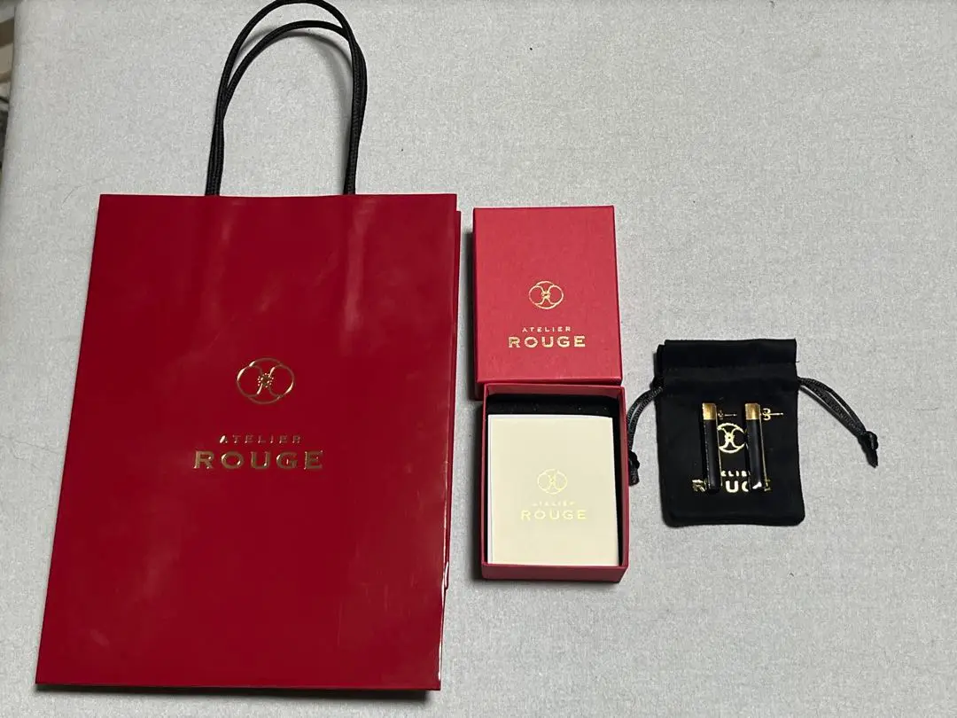 アトリエルージュ✳︎ 朱輪ピアス・慈愛ピアスセット売り Nº7 慈愛 / JIAI - ATELIER ROUGE / アトリエルージュ