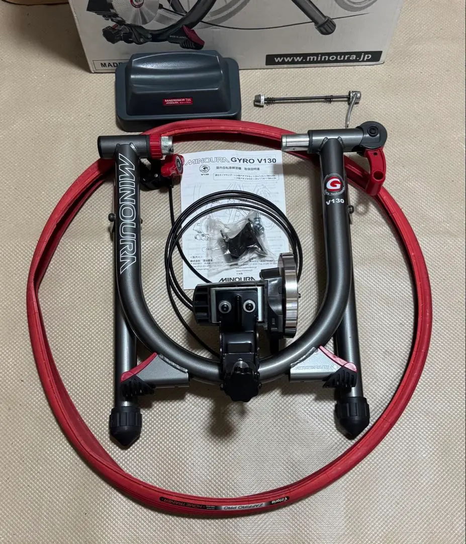 ミノウラ　固定ローラー台　GYRO V130 ミノウラ MINOURA V130 神楽ユニット装着 スマートトレーナー