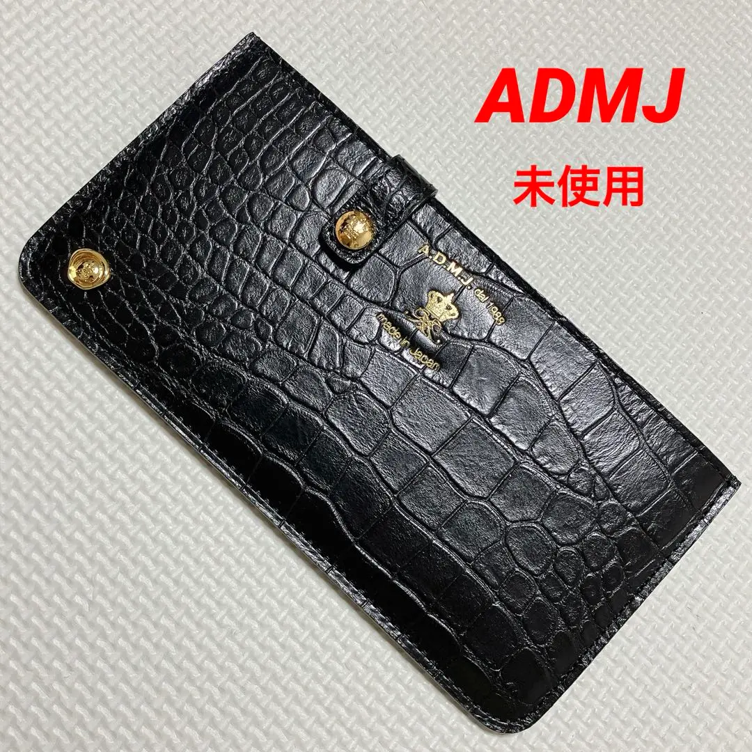 ☆良品☆ADMJ 長財布 パイソン へび革　スワロフスキー　本革　ウォレット 2025年最新】ADMJ 財布 パイソンの人気アイテム - メルカリ