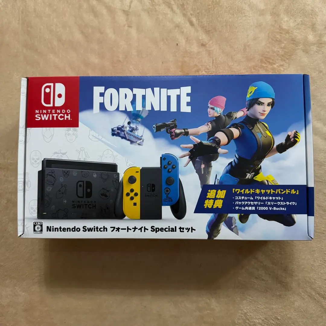 Nintendo Switch フォートナイト ワイルドキャットバンドル 本体 Amazon.co.jp: Nintendo Switch:フォートナイトSpecialセット