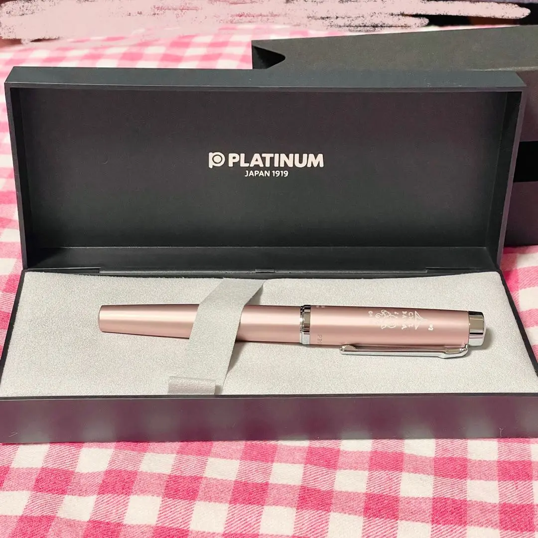 メーカー直売所 ちいかわ ワクワクゆうえんち ピンク PLATINUM プラチナ万年筆 筆記具