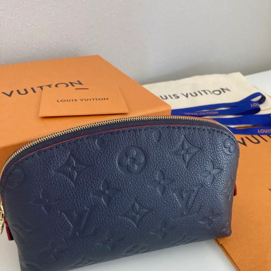 ルイヴィトン M40914 モノグラムアンプラント コスメティック ポーチ LOUIS VUITTON ほぼ新品 ルイヴィトン バイカラー モノグラム