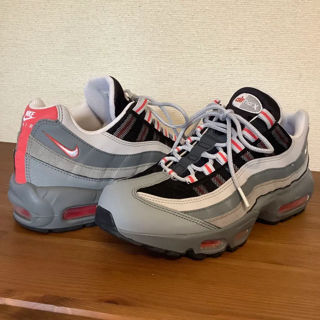 靴 Nike Air Max 95 \"Essential Track Red\" NIKE ナイキ スニーカー AIR MAX 95 ULTRA ESSENTIAL エア