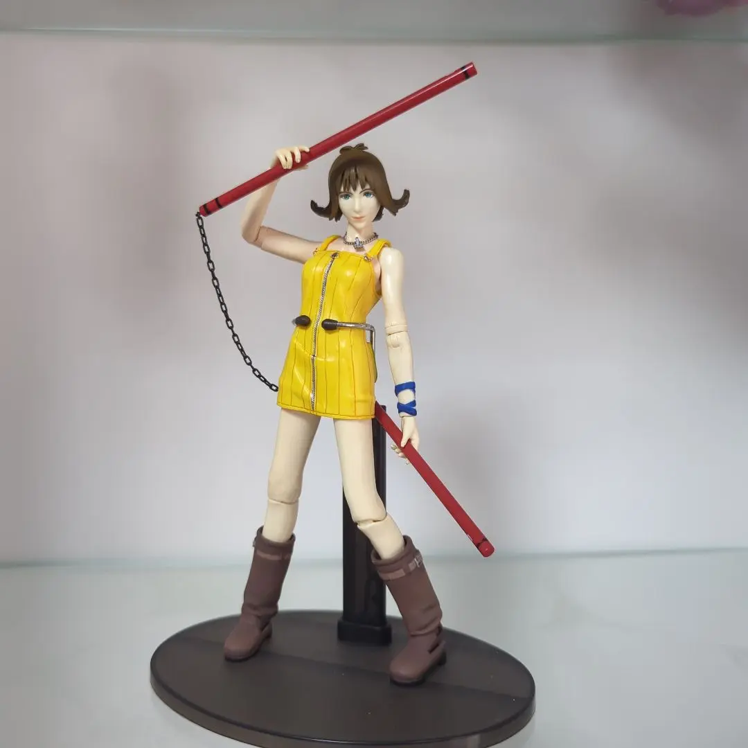 (未使用･未開封品)　FINAL FANTASY VIII PLAY ARTS セルフィ・ティルミット(PVC塗装済みアクションフィギュア) gsx453j 未使用・未開封品) FINAL FANTASY VIII PLAY ARTS セルフィ