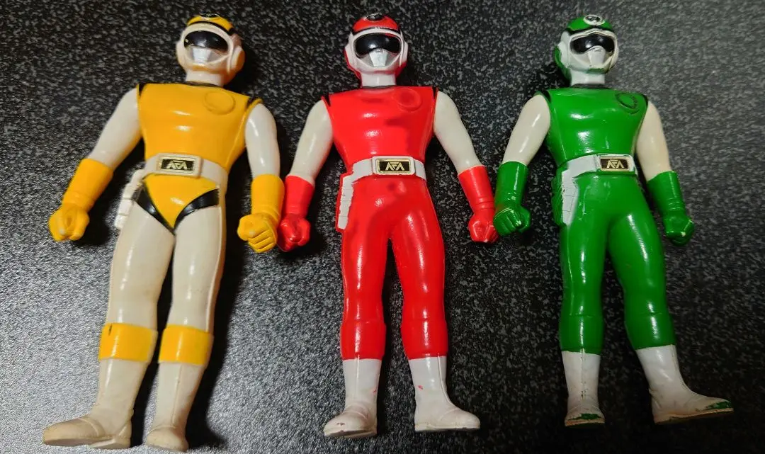 超新星フラッシュマン♡ソフビセット 2025年最新】BANDAI 昭和：超新星フラッシュマン 戦隊ヒーローの