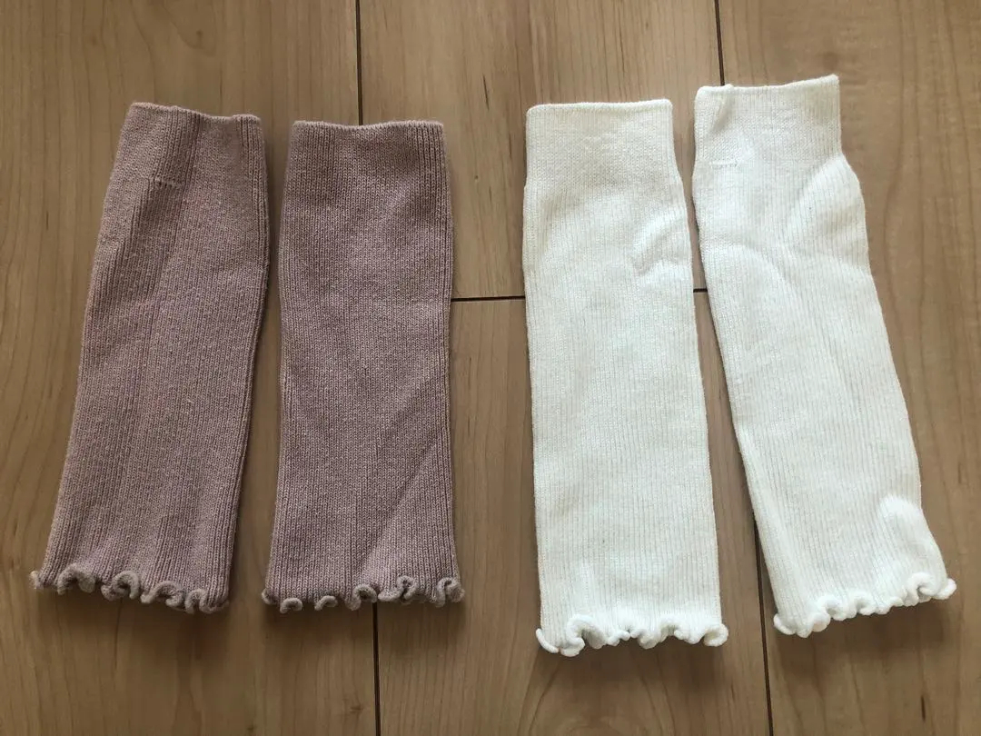 Thumbnail of 【Unused】Petit main Leg Warmers Set of 2 Knee Guards Knee Covers