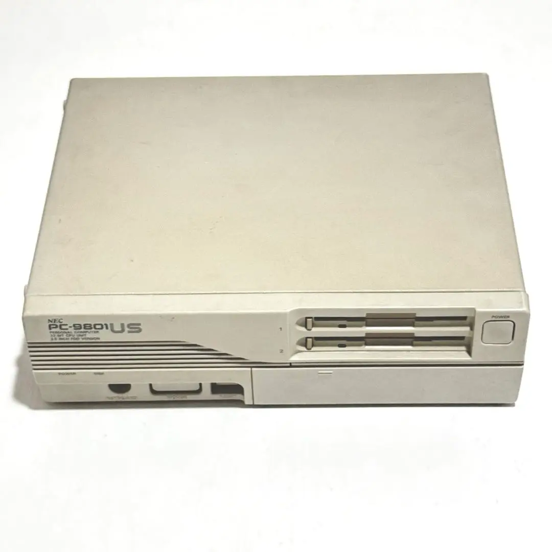 PC-9801US(内臓HDD80M) + SCSI接続540M HDD