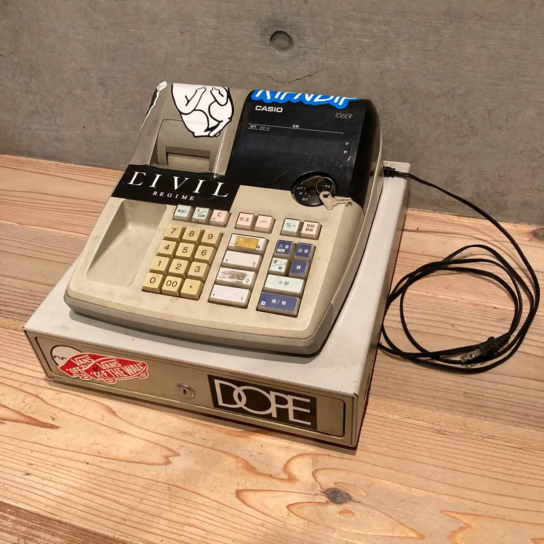 カシオレジスター　106ER　簡単便利特殊　送料込　365872 カシオレジスター 106ER 簡単便利特殊 送料込 365872 （電子