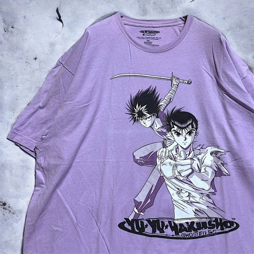 激レア　公式　幽遊白書　アニメt 00s〜 90s〜 2025年最新】幽遊白書 tシャツ 90sの人気アイテム - メルカリ