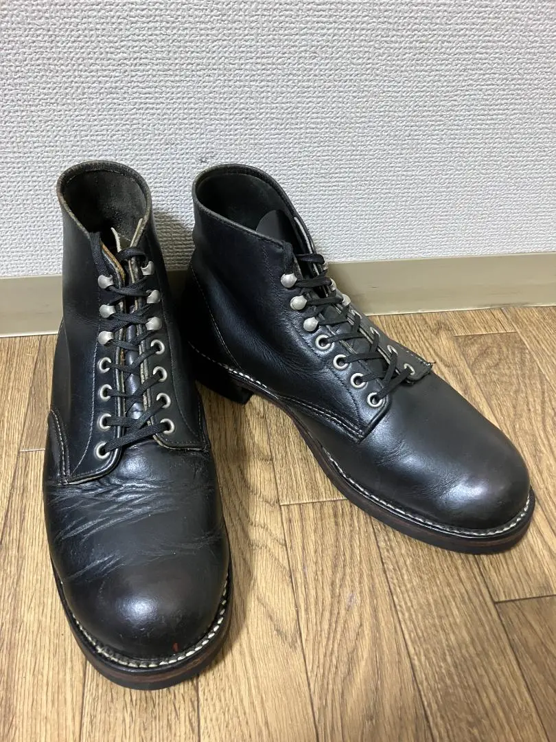茶芯❗️フルカスタム❗️レッドウィング 8165 プレーントゥ ブーツ 茶芯❗️フルカスタム❗️レッドウィング 8165 プレーントゥ
