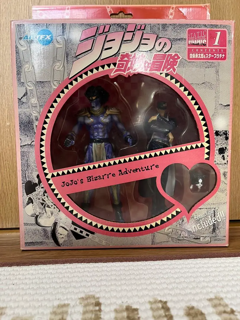 ジョジョの奇妙な冒険 コトブキヤ ARTFX 空条承太郎＆スタープラチナ&イギー ARTFX ジョジョの奇妙な冒険 第3部 NO.1 空条承太郎＆スター
